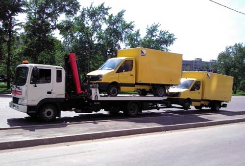 київ часткове завантаження автомобіля